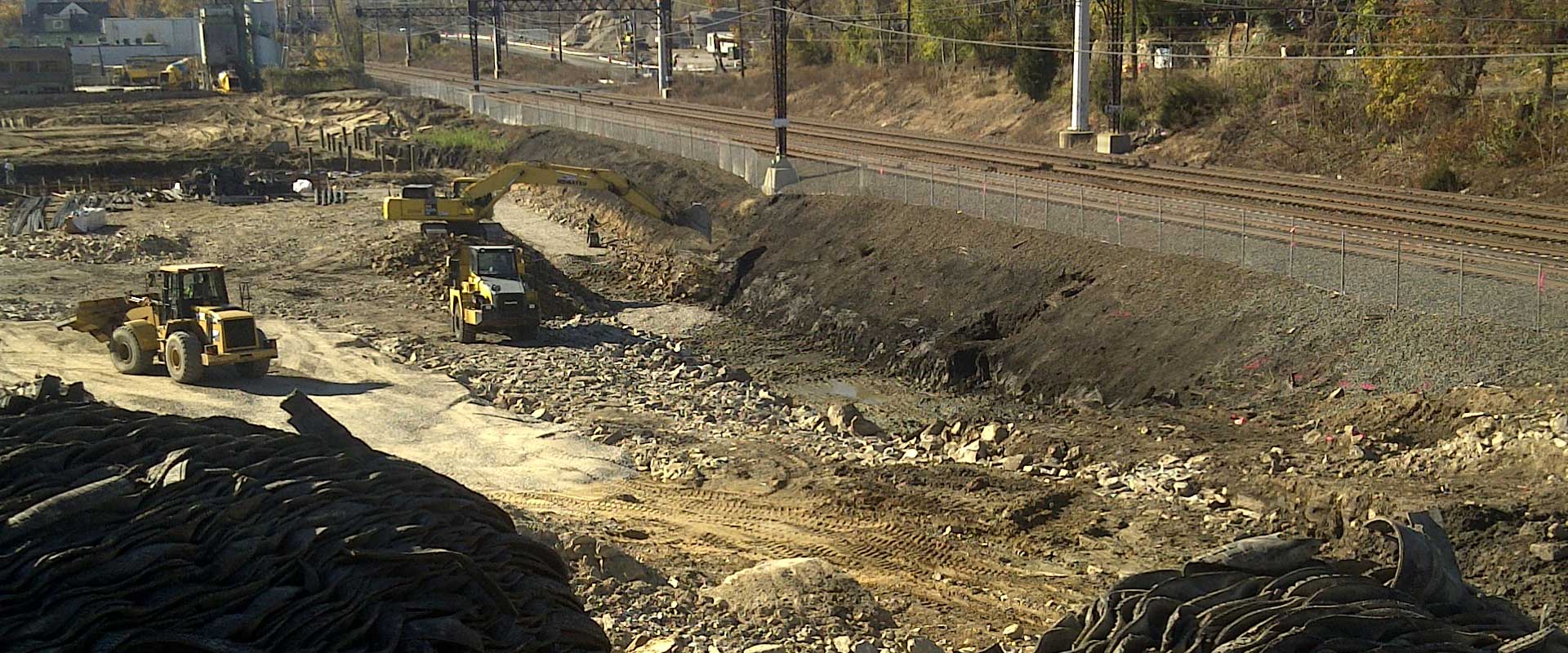 Railway Construction - Fairfield Metro Center