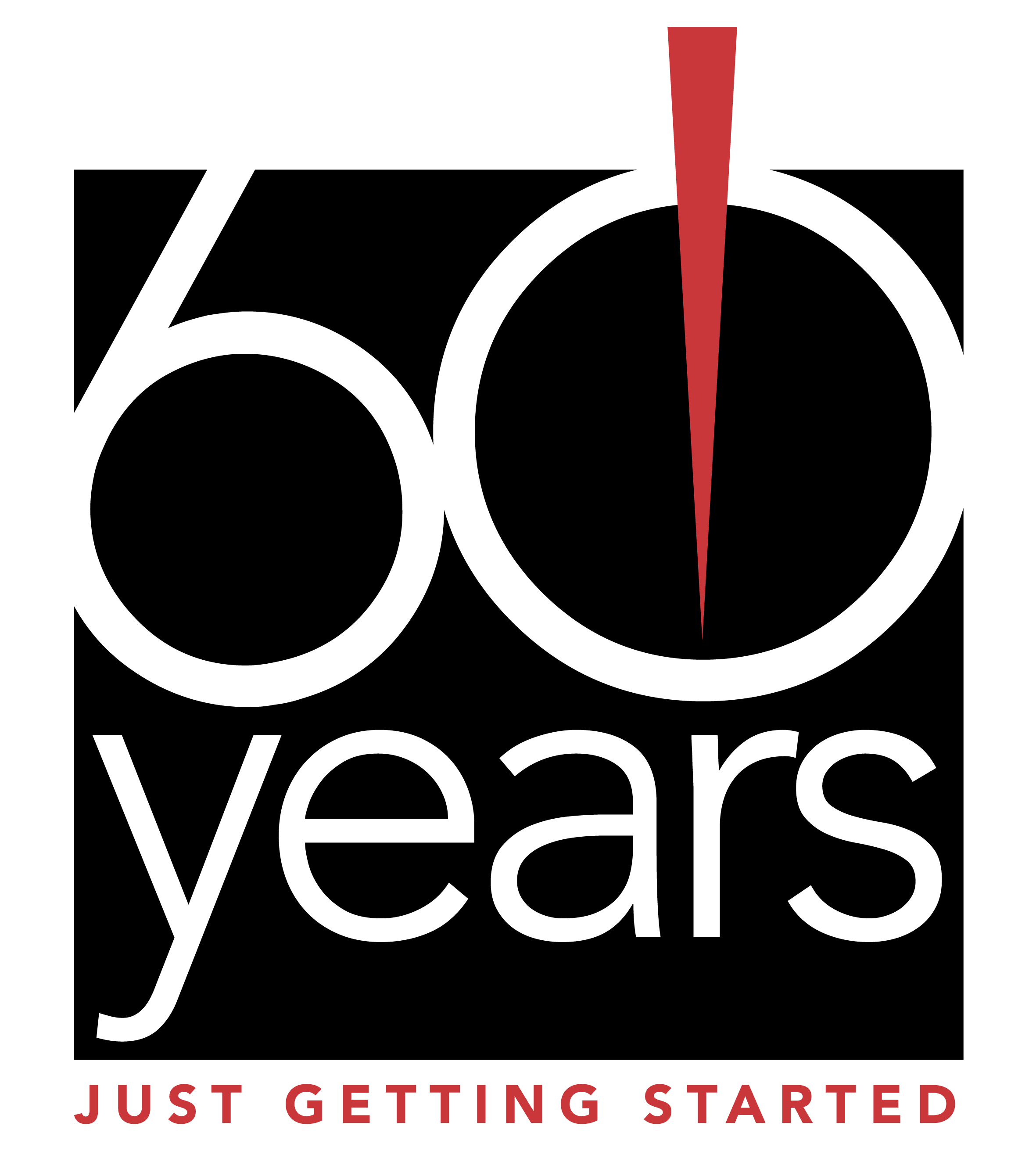 Maine Drilling & Blasting Special 60th Year Logo