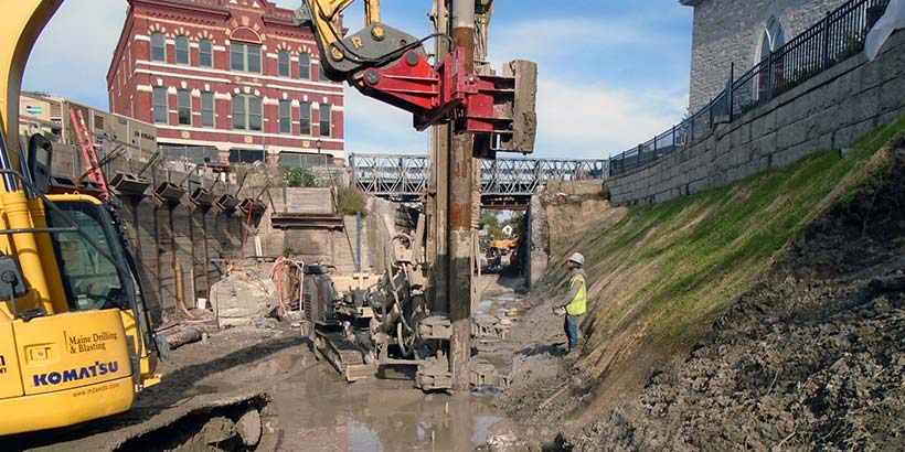 Foundation Service Drilling and Blasting 2